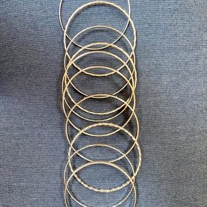 🎁 3 for $15 item  Set of 10 bangle bracelets